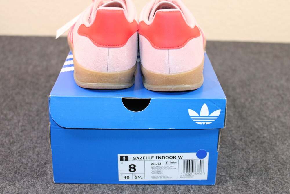 adidas Women's Gazelle Indoor 'Wonder Mauve Gum' JQ1793 - Picture 6 of 6